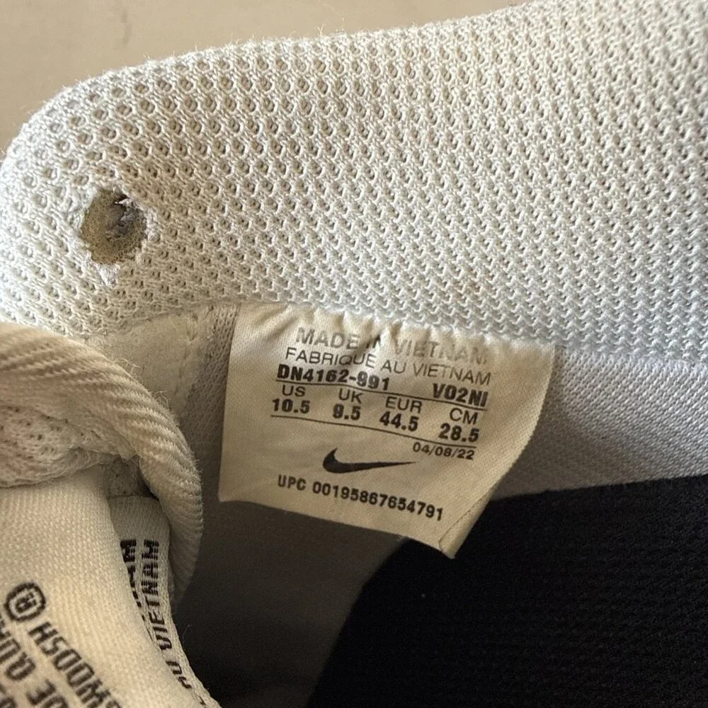 NIKE  AIR FORCE 1 Low White /Grey  Men's Size 10.5‎ DN4162-991 V02NI